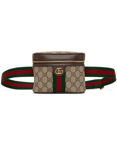 Gucci Sac Ceinture Ophidia Avec Bande Web - Multicolore