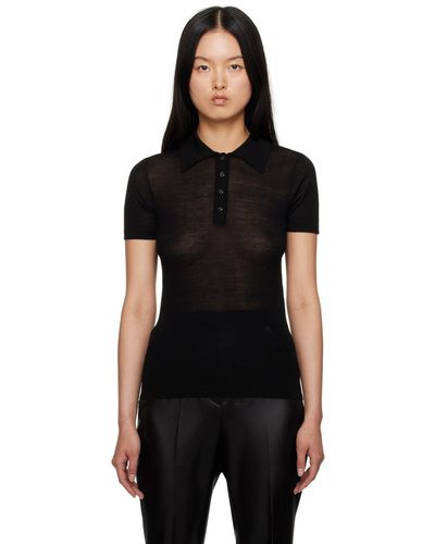 Nanushka Hatti Polo - Black