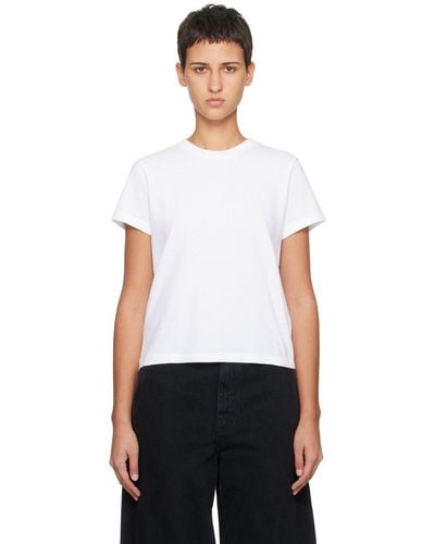 Khaite White 'the Emmylou' T-shirt - Black