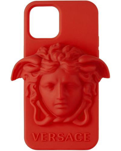 Versace レッド Medusa Iphone 12/12 Pro ケース