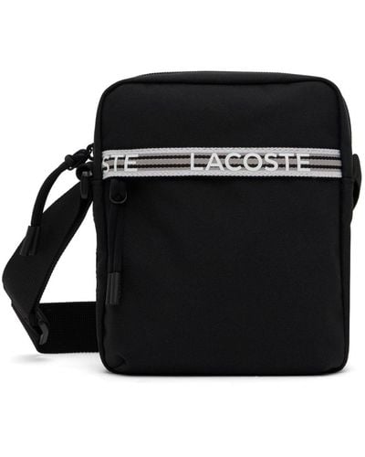 Lacoste Black Neocroc Bag