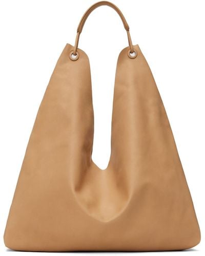 The Row Bindle 3 Tote - Natural