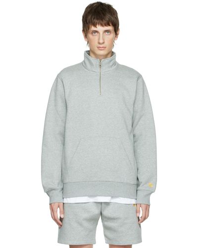 Carhartt Grey Chase Sweatshirt - Multicolour