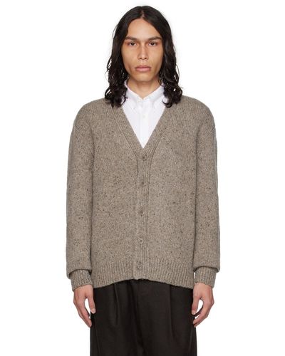 A.P.C. . Taupe Théophile Cardigan - Brown