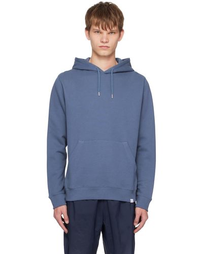 Norse Projects ブルー Vagn フーディ