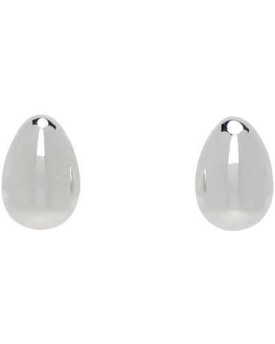 Sophie Buhai Tiny egg Stud Earrings - Black