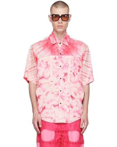 TOKYO JAMES Tie-dye Shirt - Pink