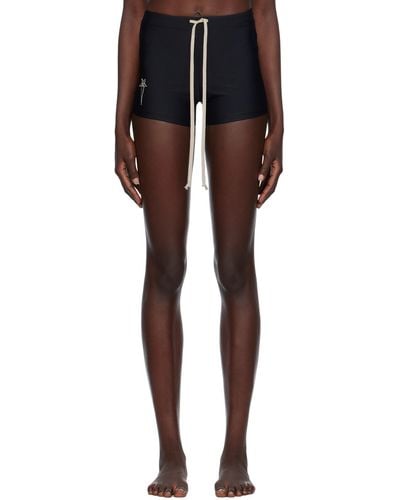 Rick Owens Black Champion Edition Swim Shorts