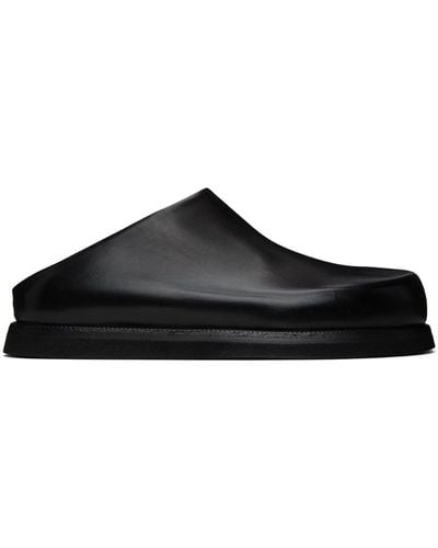 Marsèll Black Sabot Loafers