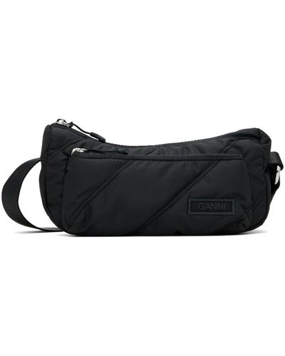 Ganni Baguette Shoulder Bag - Black