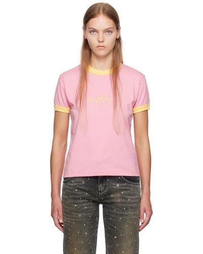 Gcds Pink 'wifey' T-shirt