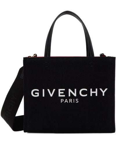 Givenchy Mini cabas noir à logos 4g