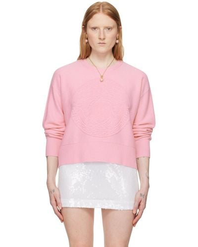 Versace Pink Medusa Sweatshirt