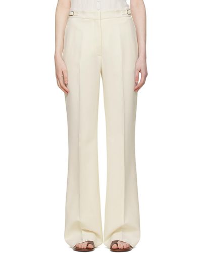 Gabriela Hearst Off-white Vesta Trousers - Multicolour