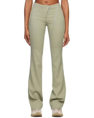 Hyein Seo Double-faced Trousers - Natural