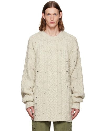 ANDERSSON BELL Long Sweater - Natural