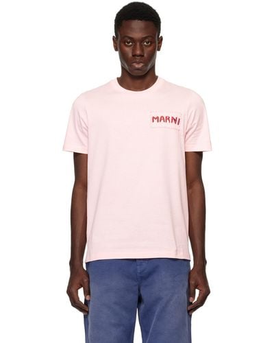 Marni Patch T-Shirt - Multicolour
