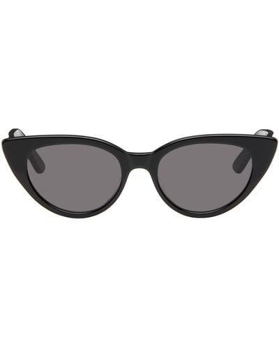 Velvet Canyon 'la Féline' Sunglasses - Black