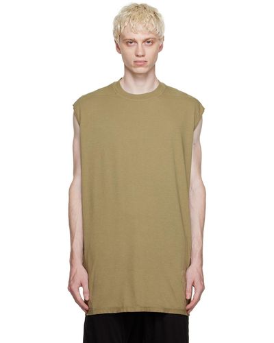 Rick Owens DRKSHDW T-shirt tarp kaki - Neutre