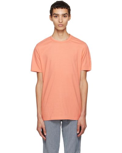 Gabriela Hearst T-shirt bandeira rose - Orange