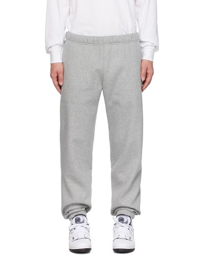 Carhartt Pantalon de survêtement chase gris - Blanc