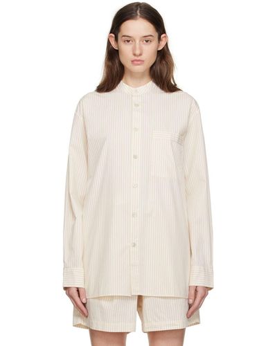 Tekla Off-white Birkenstock Edition Pajama Shirt - Natural