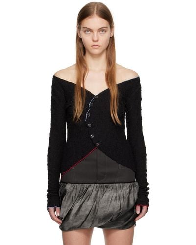 ANDERSSON BELL Ssense Exclusive Francis Cardigan - Black