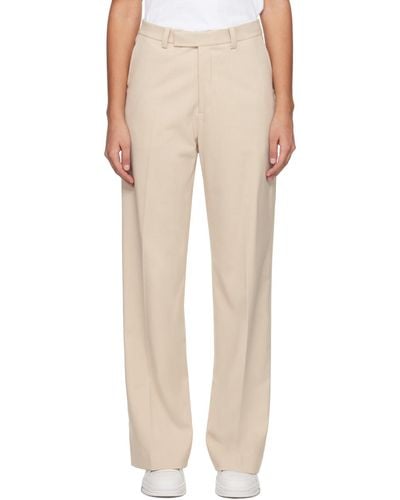 Axel Arigato Arch Slit Pants - Natural