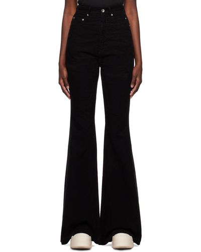 Rick Owens Pantalon bolan noir