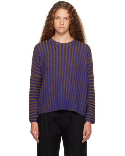 Eckhaus Latta Keyboard Sweater - Purple