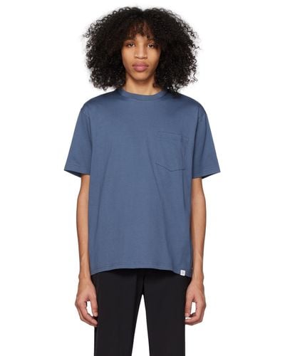 Norse Projects Blue Johannes T-shirt