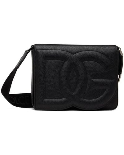 Dolce & Gabbana ミディアム Dg ロゴ クロスボディバッグ - ブラック