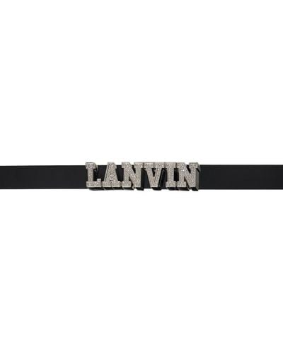 Lanvin Futureエディション ベルト - ブラック