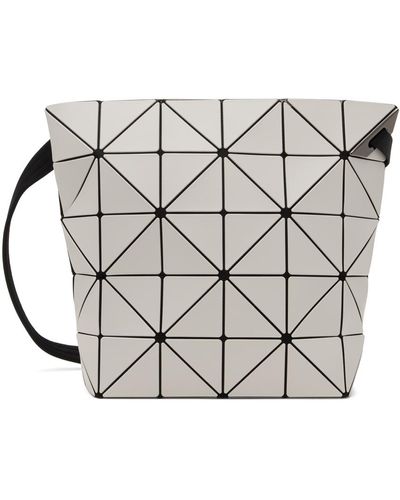 Bao Bao Issey Miyake Sac blocky gris - Métallisé