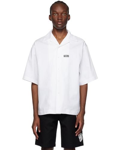 Gcds Printed Shirt - White