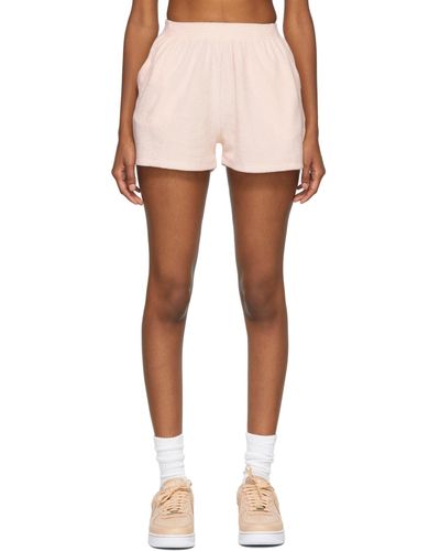 Gil Rodriguez Ssense Exclusive Terry Port Shorts - White