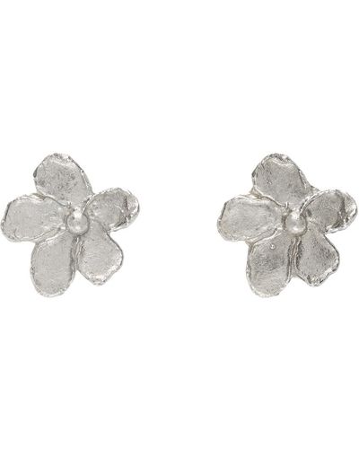 Elhanati Conie Vallese Edition Small Flower Earrings - Black