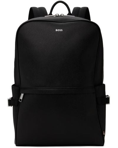 BOSS Structured Backpack - Black