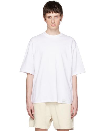 Calvin Klein ホワイト リラックス Tシャツ