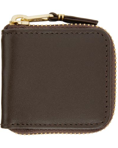 Comme des Garçons Comme Des Garçons Wallets Classic Leather Coin Pouch - Brown