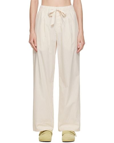 Tekla Off- Birkenstock Edition Pyjama Pants - Natural
