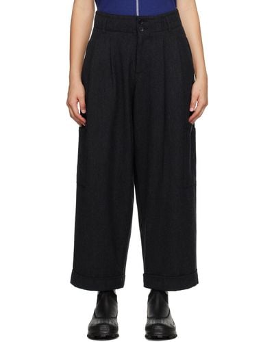 YMC Grease Trousers - Black