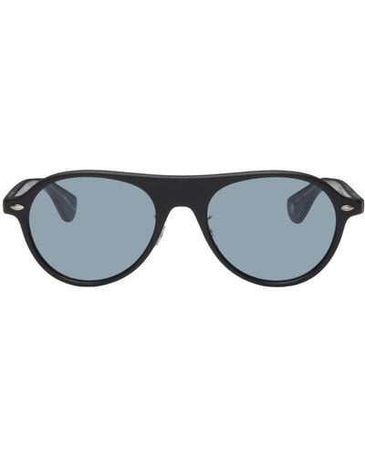Garrett Leight Lady Eckhart Sunglasses - Black