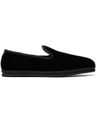 Tom Ford Black Velvet Loafers
