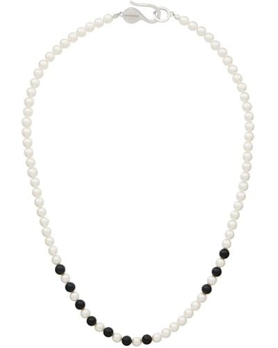 NUMBERING #7733 Necklace - White
