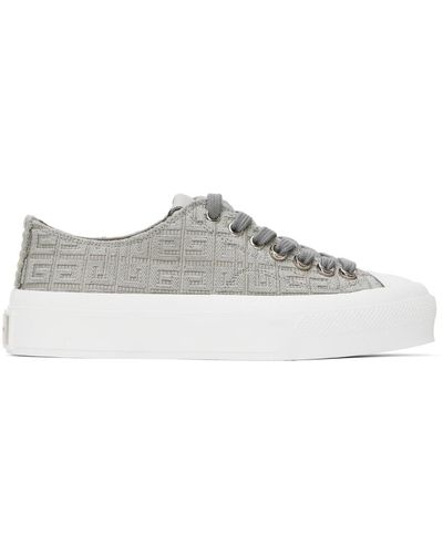 Givenchy Grey City Trainers - Black