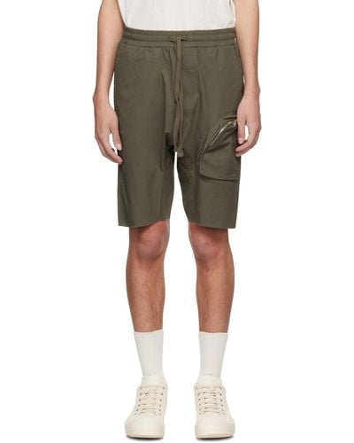 Thom Krom Pocket Shorts - Green