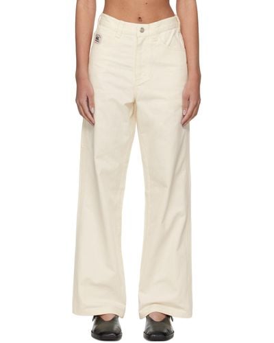 Bode Off Knolly Brook Trousers - Natural