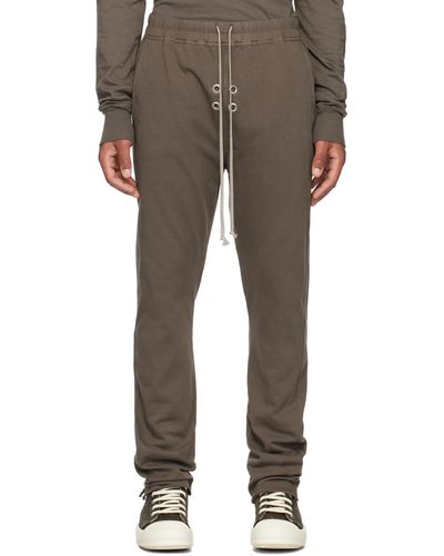 Rick Owens Pantalon de survêtement berlin gris - Multicolore