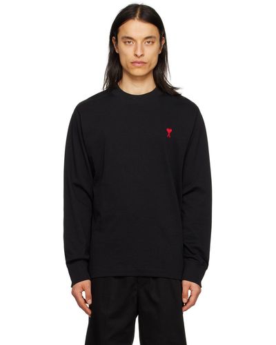 Ami paris long sleeve outlet
